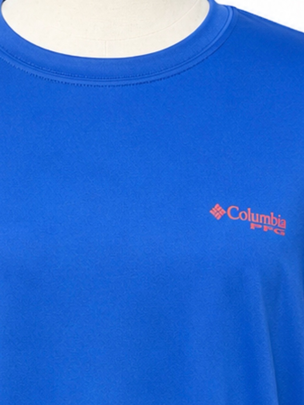 Columbia PFG Omni-shade Long-Sleeve Performance Fishing Shirt in Royal Blue - Picture 2 of 6
